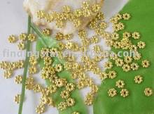 FREE SHIPPING 700 pcs Gold Color plated Daisy spacer beads 5mm M302GP 2024 - купить недорого