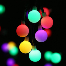 Lámpara Led Solar impermeable para decoración de exteriores, bombillas de hadas Multicolor para fiestas, bodas, Navidad y jardín 2024 - compra barato