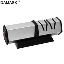 DAMASK Electric Knife Sharpener Diamond Grinder Machine Kitchen Home Automatic Fast Sharpener Professional Kitchen Chef Tools 2024 - buy cheap