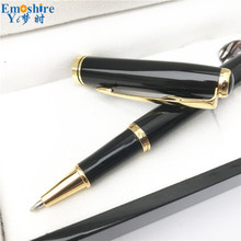 Conjunto de caneta esferográfica de marca superior p632, caneta esferográfica com caixa de madeira, caneta esferográfica para escritório e negócios 2024 - compre barato
