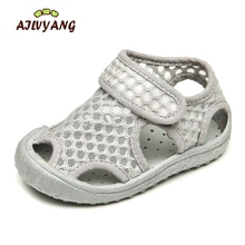 AILVYANG Brand Baby Boys Girl Summer Mesh Sandals Shoes Children Breathable Beach Shoe Toddlers Casual Flats Anti-slip Shoes A09 2024 - buy cheap