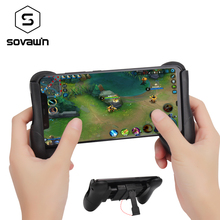 Portable Gamepad For PUBG Mobile Gaming Controller Extended Handle Holder Game Grip For iPhone Android Smartphones 4.5-6' Inch 2024 - купить недорого