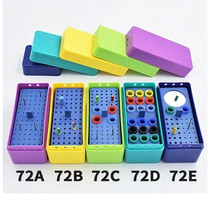 Dental Sterilize Plastic 72 holes endo box endodontic box autoclavable box 2024 - buy cheap