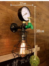 Retro Loft Style Water Pipe Lamp Edison Wall Sconce Antique Vintage Wall Light Fixtures For Home Industrial Lighting Lampara 2024 - buy cheap