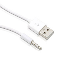 3,5 мм разъем для USB 2,0 Синхронизация данных зарядное устройство Передача аудио адаптер кабель Шнур для Apple iPod 3rd 2024 - купить недорого