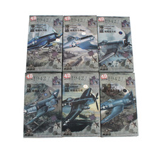 TAIHONGYU-Kit de juguetes de combate militar, 6 unids/set/set 1:48 4D modelo vourf4u CORSAIR 2024 - compra barato