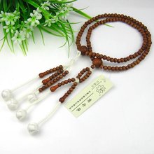 Soka Gakkai International (SGI) type Juzu,Nichiren sect, prayer beads rosewood beads, M size Free Shipping 2023 - compra barato