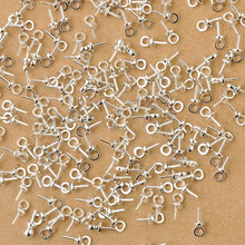 Wholesale 500pcs 925 Sterling Silver Jewelry Findings  Acrylic Bead Crystal Bail Connectors Pendant Beads Cap 2024 - buy cheap