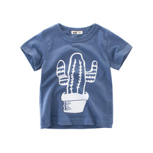 Camiseta para niños para niño verano Camiseta de algodón Casual de manga corta Camisetas Camiseta niños ropa niños camisetas 2024 - compra barato