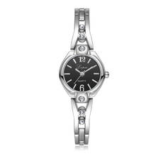 Роскошные Geneva брендовые модные золотые серебряные часы для женщин и мужчин с кристаллами из нержавеющей стали, кварцевые наручные часы Relogio Feminino 2024 - купить недорого