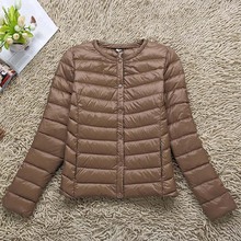 2018 New Spring Winter 90% White Duck Short Jacket Women's Ultra Light Weight Down Coat Female Outerwear YP0857 2024 - buy cheap