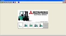 Manual eletrônico de empilhadeira (n-compass) para mitsubishi 2024 - compre barato
