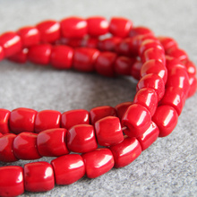 New arrival 12X14mm Red Coral Irregular beads DIY Girl Manual parts Accessories Jewelry making design wholesale 15'' 2pc/lot 2024 - buy cheap