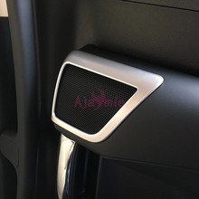 Coche cromo estilo puerta Interior altavoz Audio superposición de la guarnición de Panel para Toyota Alphard VELLFIRE 30 2016-2019 2024 - compra barato