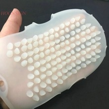Silicone Gloves Meridian Brush Massage Body Five Lines Of Tendons Legs Rubbing Brushs Back Arm Genera Massager Bath Care Tool 2024 - buy cheap
