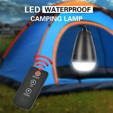 150LM 12 LED Remote Control Operation Lantern 3mode Outdoor Portable Torch Resistant Tent Light Camping Rechargeable Lamp 2024 - buy cheap