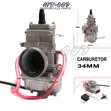 34mm Carburetor  Carb TM34 Flat Slide Carburetor Spigot TM34-2 42-6100 TM-34 rep FOR Mikuni  honda 250 LT250 Free shipping 2024 - buy cheap