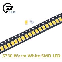 50pcs SMD Warm White 3000K 0.5W LED Chip 5730 5630 Ultra Bright Surface 50-55LM Mount SMT Beads LED Light Emitting Diode Lamp 2024 - buy cheap