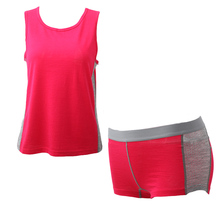 2019 Summer Merino Wool Women Running Sets Women's Merino Wool Set Sports Hiking Outdoor T-Shirt Sleeveless Size S- 2XL 2024 - buy cheap