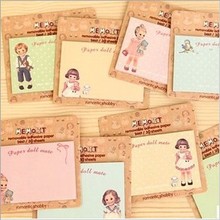 Free ship!48set!cartoon doll fresh and lovely N times stickers / sticky notes / creative paper notes/Memo Pads 2022 - buy cheap