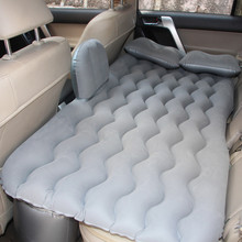 Car lathe car air mattress car flocking inflatable bed inside the car exhaust pad travel bed camping outdoor mat 2024 - buy cheap