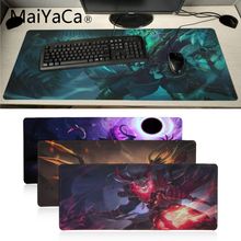 MaiYaCa High Quality Thresh LoL artwork Customized laptop Gaming mouse pad Keyboard Smooth mouse pad for lol dota2 cs gamer 2024 - buy cheap