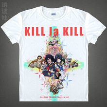 Camiseta de algodão anime ryuko matoi goku, camisa japonesa kill la kill, anime, ryuko, matoi goku, fantasia cosplay 2024 - compre barato