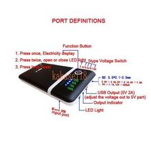 Cargador de batería para móvil, Cargador USB 6x18650, 5V, 2A, 9v, 12v 2024 - compra barato