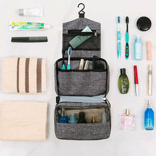 Travel Portable Cosmetic Toiletry Bag Women Men Makeup Pouch Waterproof Hanging Organizer Bag Travel Storage Bags 2024 - купить недорого