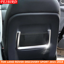 ABS Rear Behind Seat Storage Bag Net Cover Trim 2 Piece For Land Rover Discovery Sport 2015 2016 2017 2018 2019 2024 - buy cheap