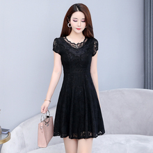 Summer Dress Women 2019 Black Elegant Lace Dresses Ladies Plus Size Sexy Party Night Dress Causal Office Wear 2024 - buy cheap