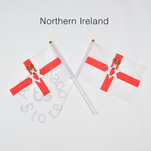 Northern Ireland 14*21cm flag Banner  hand waving National flag Home Decoration flag banner 2024 - buy cheap