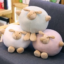 1pc Super Kawaii Fat Sheep Plush Toy Soft Cartoon Animal Lamp Stuffed Doll Baby Sofa Chair Cushion Kids Girlfriend Birthday Gift 2024 - buy cheap