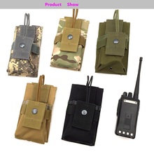 Funda de nailon para walkie-talkie, bolsa de Radio para Icom Kenwood, Yaesu Vextex para Motorola, accesorios de Uv-5r, funda de transporte 2024 - compra barato