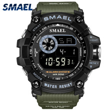 SMAEL Men Watches Military Army LED Digital Wristwatch relogio masculino Clock Men Big Dial 8010 Digital Watches Sports Outdoor 2024 - buy cheap