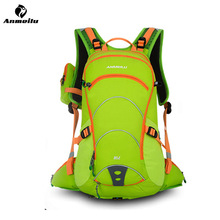 Anmeilu mochila esportiva profissional, mochila impermeável reflexiva de nylon para viagem, caminhadas, camping, bolsa esportiva 2024 - compre barato