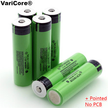 Литий-ионный аккумулятор VariCore NCR18650B, оригинальный аккумулятор 18650 3,7 В, 3400 мАч с заостренным наконечником (без печатной платы) для фонариков 2024 - купить недорого