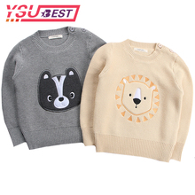 Осенний свитер для девочек; весенняя одежда для маленьких девочек и мальчиков; пуловер с вышивкой; вязаный свитер; Детские свитера с длинными рукавами; одежда для малышей 2024 - купить недорого