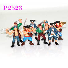 NEW 4PCS Moldel Painted Figures Pirates Robbers Super Toys 1:25 scale model figures model building kit 2024 - buy cheap