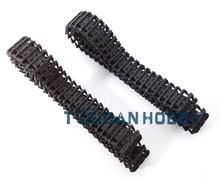 Henglong 1/16 rc tanque plástico caterpillar faixas pedrail alemão iv f peças 3858 th00285 2024 - compre barato