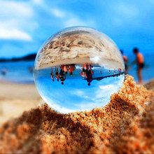 Bola de cristal de 4cm, esfera mágica, globo de cristal, cuentas para fotografía, decoración artesanal 2024 - compra barato