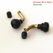 Youwinme 20pcs Motorcycle PVR70 Brass Rubber Tire Valve Core Stems Caps Snap In Rim Hole Scooter Wheel 2024 - buy cheap