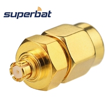 Superbat SMP Female to SMA Straight Male 50 Ohm RF Coaxial Connector 2024 - buy cheap