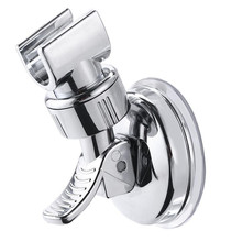Shower Head Handset Holder  Chrome Bathroom Wall Mount Adjustable Suction Bracket ABS plastic silver#H5 2024 - buy cheap