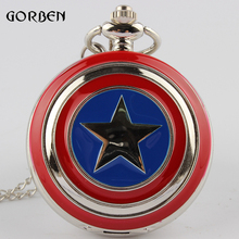 Fashion Captain Hells Bell Vintage Pocket Watch Necklace Chain Pendant Mens Quartz Watch Pocket Women Gifts 2024 - buy cheap