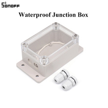 Sonoff IP66 smart home Waterproof Junction Box Waterproof Case Water-resistant Shell Support Sonoff Basic/RF/Dual/Pow 2024 - buy cheap