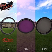 62mm UV CPL polarizer filter FLD Lens Filter Kit for Sony A7 A7II A7R A7S A7RII A7SII A9 With FE 90mm f/2.8 Lens Camera Filters 2024 - buy cheap