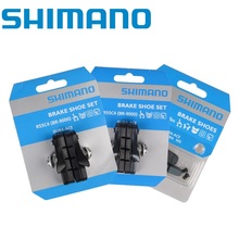 Original SHIMANO bicicleta de carretera de freno zapatos R55C4 R50T2 5800, 6800 de 105 Ultegra DURA-ACE de aluminio/llantas de carbono de pastillas de freno 2024 - compra barato