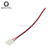20pcs LED Strip Connector 2pin 10m with Wire Free Welding Connector For 5050 5630 5730 LED Strip Connecting 2024 - buy cheap