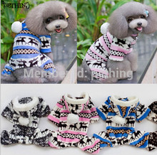 Pet dog warm clothing dog jumpsuits Hoodie pet dog jumpsuits dog winter clothes soft puppy coat hoodie Assorted sizes supply 2024 - buy cheap